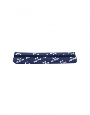 stojo slim produzido em material poliester 600 azul marinho com gravação em todo corpo