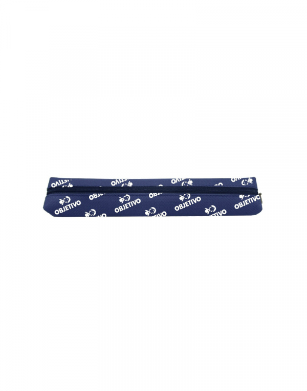 stojo slim produzido em material poliester 600 azul marinho com gravação em todo corpo