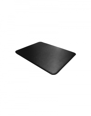 porta mouse pad visao superior produzido em sintetico preto