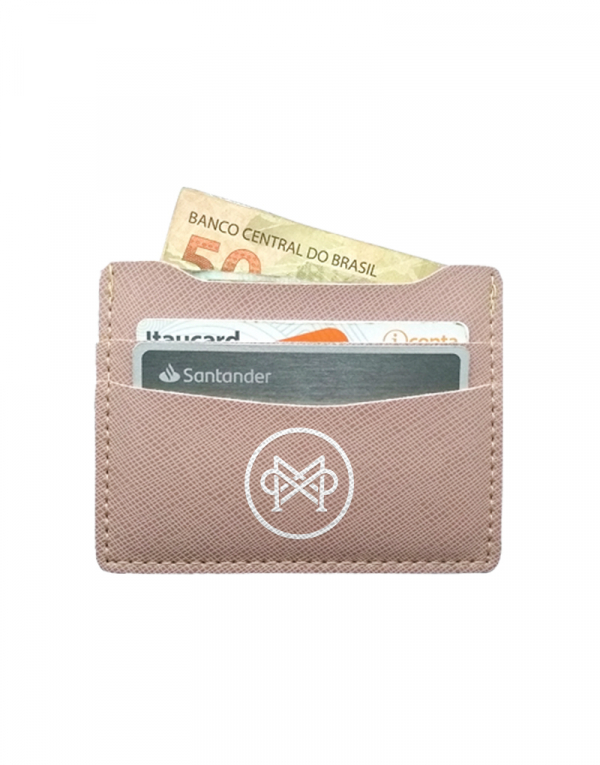 carteira slim sintetico prada rose com logo silk miriam momesso