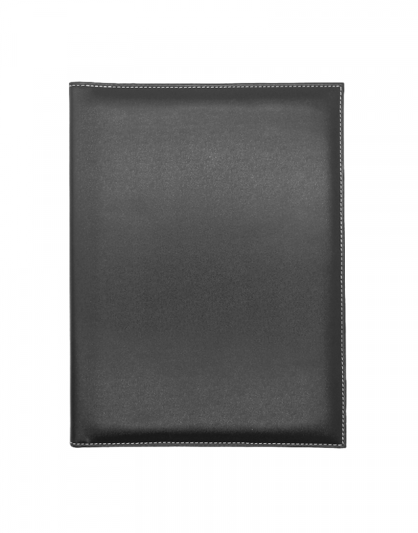 Pasta estruturada material sintetico preto