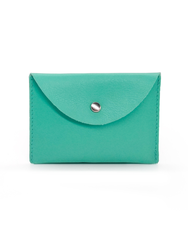 carteira slim verde